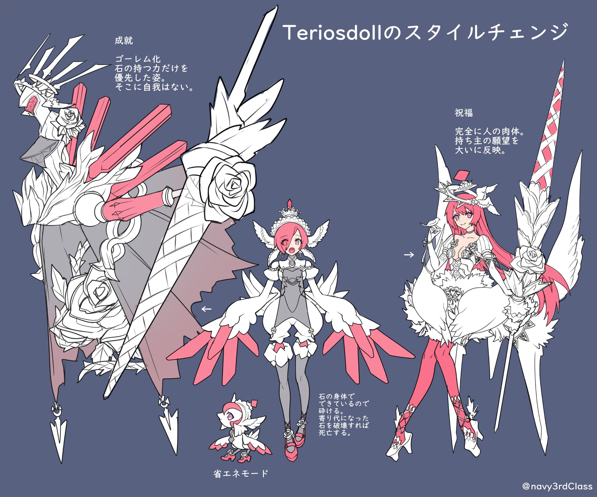 Teriosdolls(鉱物擬人化) | 一次創作 misskey.design